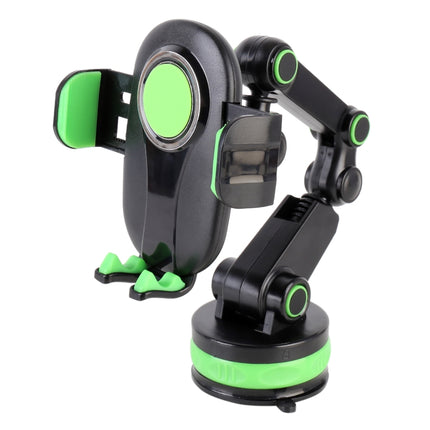 ZP-X0466 Car 360 Degree Rotating Telescopic Folding Round Suction Cup Mobile Phone Holder
