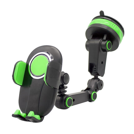 ZP-X0466 Car 360 Degree Rotating Telescopic Folding Round Suction Cup Mobile Phone Holder