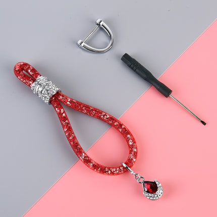 Car Diamond Metal + Plastic Keychain