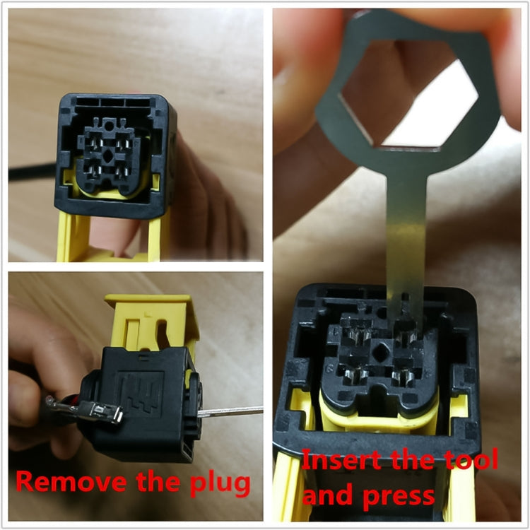 59 in 1 Car Plug Circuit Board Wire Harness Terminal Extraction Pick Connector Crimp Pin Back Needle Remove Tool, 59 in 1