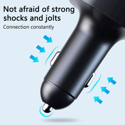 C13 Multifunctional Car Dual USB PD Fast Charger Bluetooth FM Transmitter with Atmosphere Light