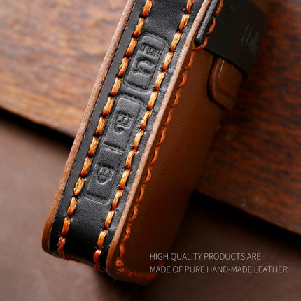 Hallmo Car Cowhide Leather Key Protective Cover Key Case for New Mazda Axela, For New Mazda Axela