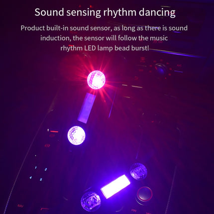 D88 5V 2.5W Car Colorful Starry Sky Atmosphere Lamp without Remote Control, D88 without Remote Control