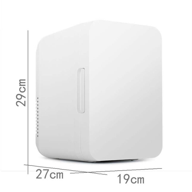 8L 37-48W Car / Home Mini Refrigerator, EU Plug, White, Pink, Blue