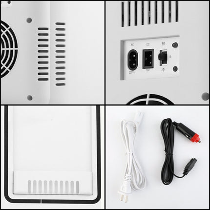 8L 37-48W Car / Home Mini Refrigerator, EU Plug