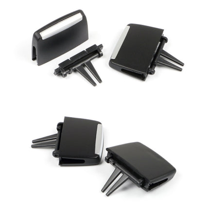 Car Front Air Conditioning Exhaust Switch Paddle Air Conditioning Leaf Clip for BMW X5 / X6, Left and Right Drive Universal