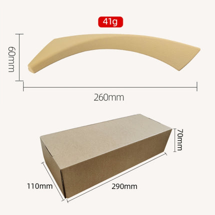 Car Left Side Door Outside Cover for BMW E90 2005-2012, Left and Right Drive Universal, Left Cover (Black), Left Cover (Grey), Left Cover (Beige)