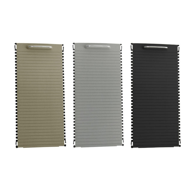 Car Water Cup Holder Roller Blind Zipper Storage Box Trim for Mercedes-Benz W204 / W212 2008-2015