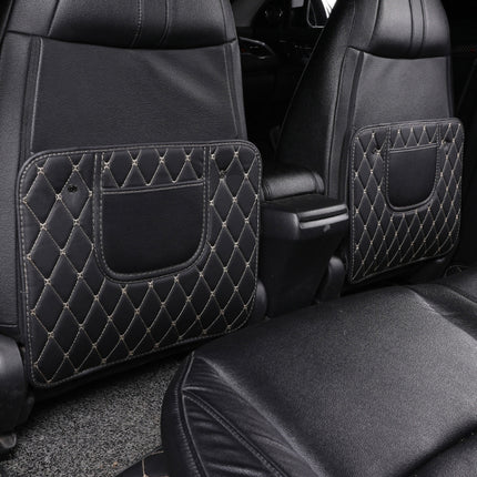 Car Half-inclusive Seat Back Anti-kick Mat Rear Anti-dirty Pad  Small Size, Car Anti-kick Pad Small Size