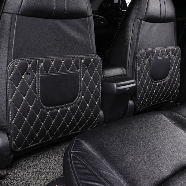 Car Half-inclusive Seat Back Anti-kick Mat Rear Anti-dirty Pad  Small Size, Car Anti-kick Pad Small Size