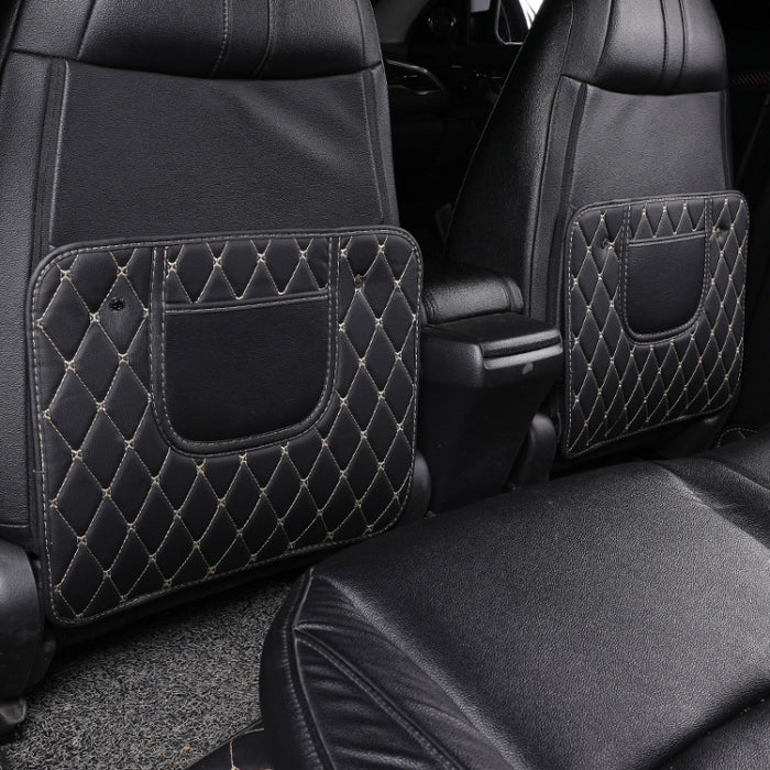 Car Half-inclusive Seat Back Anti-kick Mat Rear Anti-dirty Pad  Small Size, Car Anti-kick Pad Small Size