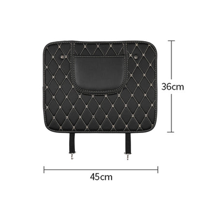 Car Half-inclusive Seat Back Anti-kick Mat Rear Anti-dirty Pad  Small Size, Car Anti-kick Pad Small Size