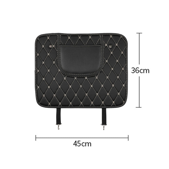 Car Half-inclusive Seat Back Anti-kick Mat Rear Anti-dirty Pad  Small Size, Car Anti-kick Pad Small Size