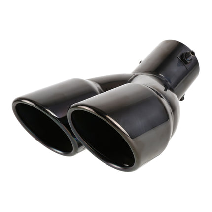 Universal Car Styling Stainless Steel Elbow Exhaust Tail Muffler Tip Pipe, Inside Diameter: 6cm, Elbow Inside Diameter: 6cm (Grey), Elbow Inside Diameter: 6cm (Blue), Elbow Inside Diameter: 6cm (Silver)