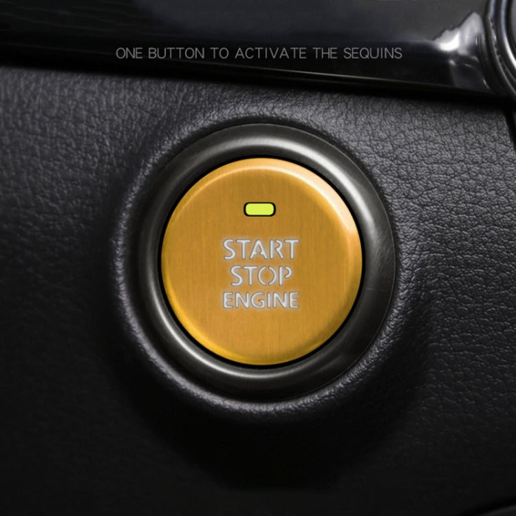 Car Engine Start Key Push Button Inner Ring Trim Sticker Decoration for Mazda Axela CX-30 2020