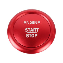 Car Engine Start Key Push Button Ring Trim Sticker Decoration for Mercedes-Benz A-Class 2013-2018 / C-Class 2015-2018 / GLA