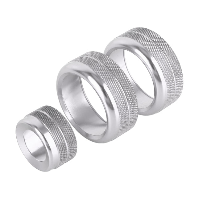 3 PCS Car Metal Air Conditioner Knob Case for BMW X1 / X2 / GT, For BMW X1 / X2 / GT (Silver), For BMW X1 / X2 / GT (Blue), For BMW X1 / X2 / GT (Red)