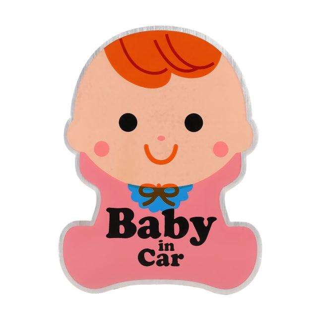 Baby in Car Free Sticker Warning Sticker