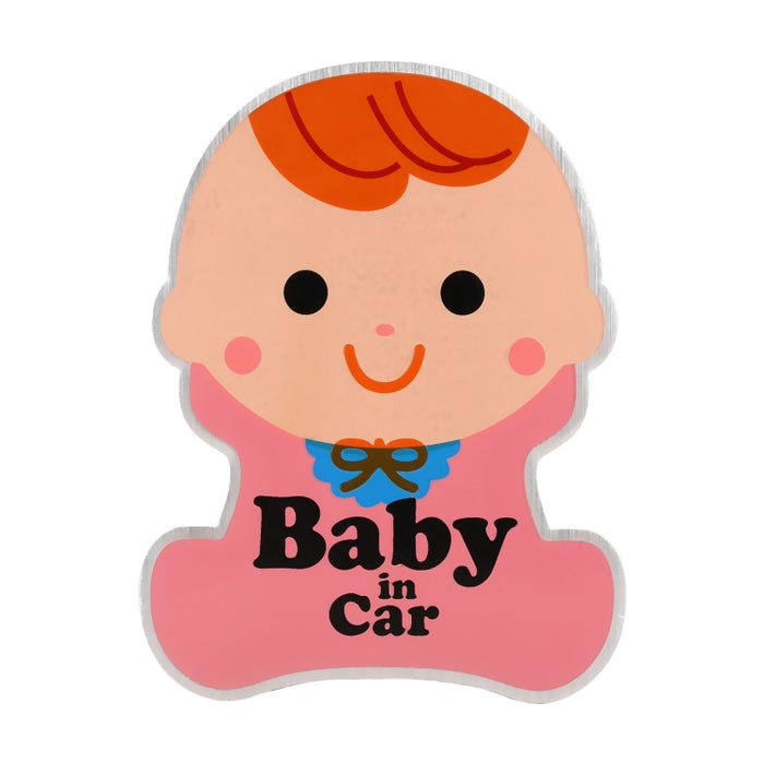Baby in Car Free Sticker Warning Sticker, Baby in Car Warning Sticker