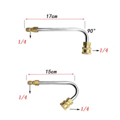 8 in 1 Car Wash High Pressure Spray Nozzle Cleaning Extension Rod