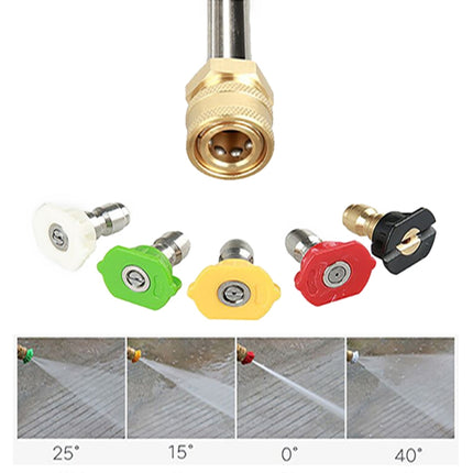 8 in 1 Car Wash High Pressure Spray Nozzle Cleaning Extension Rod