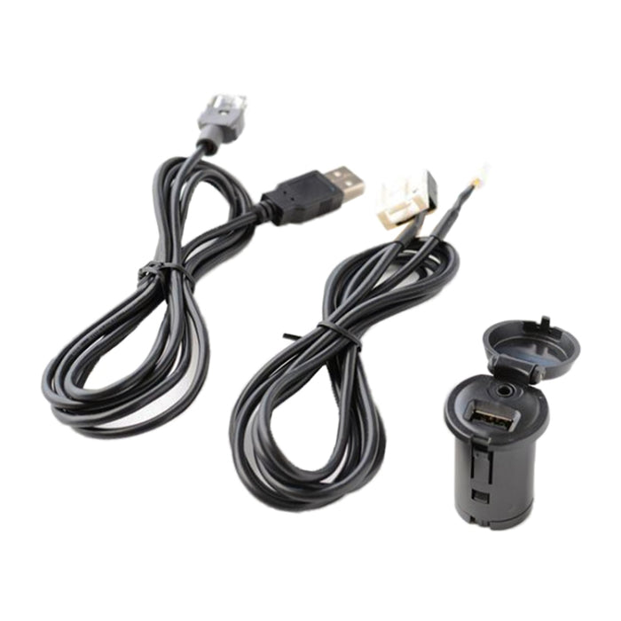 Car RD45 USB / AUX Audio Adapter Cable for Citroen C2/C5 / Peugeot 207/307/408/508/4007, For Citroen C2/C5 / Peugeot 207/307/408/508/4007