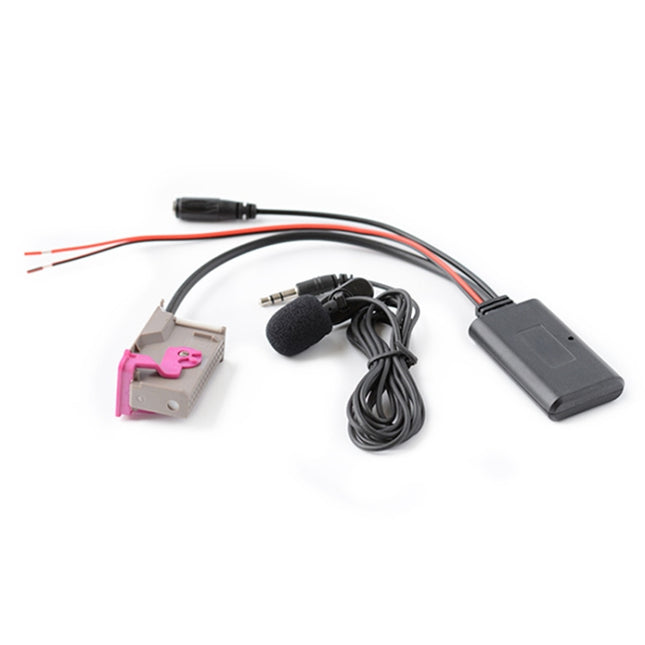 Car RNS-E 32PIN Bluetooth Music + MIC Call AUX Audio Cable for Audi A3 A4 A6 A8 TT R8