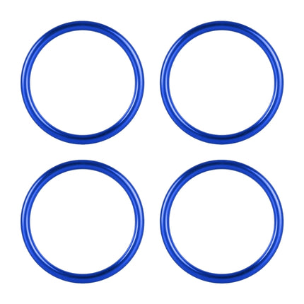 4 PCS / Set Air Conditioning Vent Metal Decorative Ring for Audi A1, For Audi A1