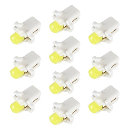 10 PCS B8.3 0.2W DC12V Wedge Instrument Panel COB LED Light Dashboard Gauge Cluster Indicator Lamp Bulb