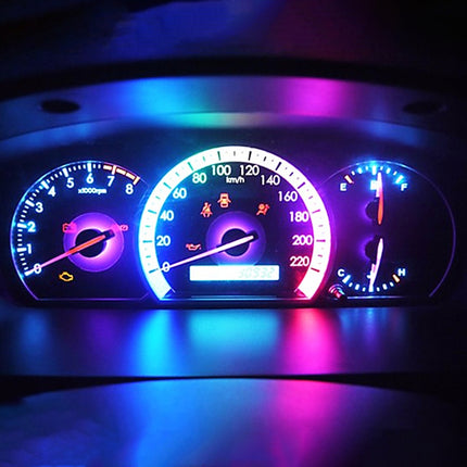 10 PCS B8.4 0.2W DC12V Wedge Instrument Panel COB LED Light Dashboard Gauge Cluster Indicator Lamp Bulb, B8.4 (Pink Light), B8.4 (Green Light), B8.4 (Red Light), B8.4 (White Light), B8.4 (Yellow Light)