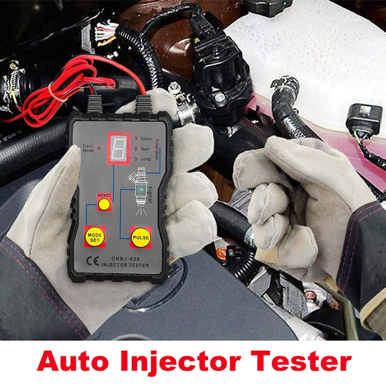 MZ620 Car Fuel Injector Tester 4 Pluse Mode Fuel System Scanning Diagnostic Tool, MZ620