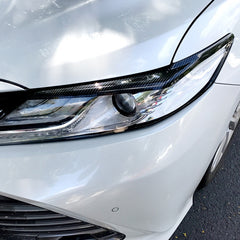 Car Headlight Eyebrow Decoration Sticker for Toyota Camry 2018+