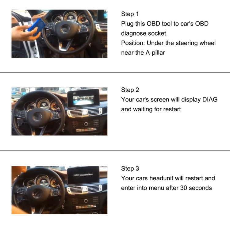 Car OBD Activation Tool for Mercedes-Benz NTG5 S1 , Car OBD Activation Tool