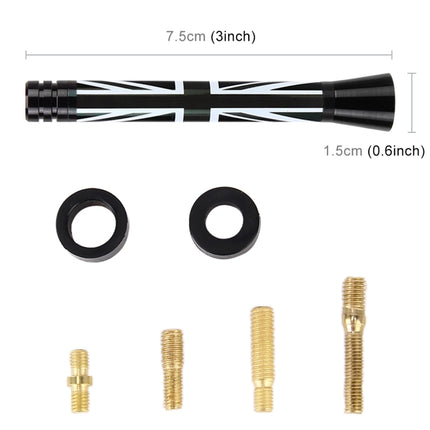 Short Universal Car Antenna Aerial 7.5cm