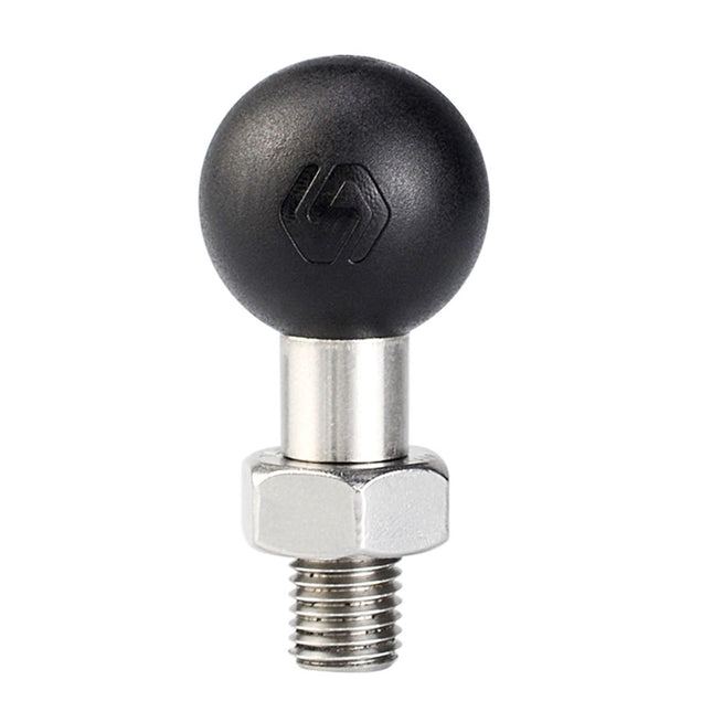 WUPP PJ-416A2 YF-213 Motorcycle Rearview Mirror Mount M10 Bracket Fixed Ball Head, M10
