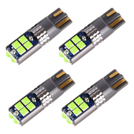 4 PCS T10 DC12V / 2W Car Clearance Light 10LEDs SMD-3030 Lamp Beads