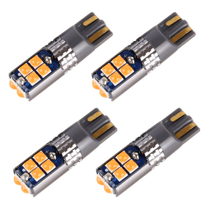 4 PCS T10 DC12V / 2W Car Clearance Light 10LEDs SMD-3030 Lamp Beads, 10LEDs SMD-3030 (Red Light), 10LEDs SMD-3030 (White Light), 10LEDs SMD-3030 (Yellow Light), 10LEDs SMD-3030 (Ice Blue Light), 10LEDs SMD-3030 (Blue Light), 10LEDs SMD-3030 (Pink Light...
