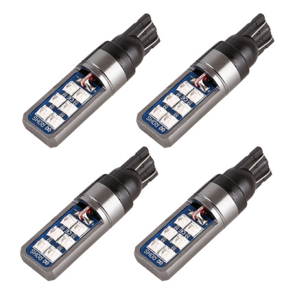 4 PCS T10 DC12V / 4W Car Clearance Light 12LEDs SMD-3030 Lamp Beads, 12LEDs SMD-3030 (Ice Blue Light), 12LEDs SMD-3030 (Blue Light), 12LEDs SMD-3030 (Pink Light), 12LEDs SMD-3030 (Green Light), 12LEDs SMD-3030 (Red Light), 12LEDs SMD-3030 (White Light)...
