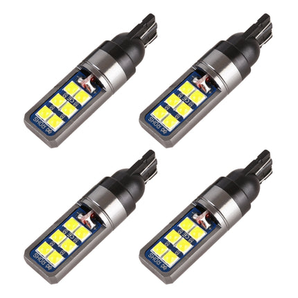 4 PCS T10 DC12V / 4W Car Clearance Light 12LEDs SMD-3030 Lamp Beads, 12LEDs SMD-3030 (Yellow Light), 12LEDs SMD-3030 (Ice Blue Light), 12LEDs SMD-3030 (Blue Light), 12LEDs SMD-3030 (Pink Light), 12LEDs SMD-3030 (Green Light), 12LEDs SMD-3030 (Red Light...