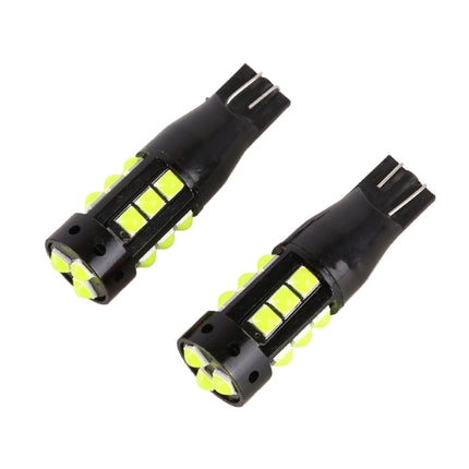 2 PCS T10 DC12V / 6.5W Car Clearance Light 15LEDs SMD-3030 Lamp Beads, 15LEDs SMD-3030 (Ice Blue Light), 15LEDs SMD-3030 (Blue Light), 15LEDs SMD-3030 (Pink Light), 15LEDs SMD-3030 (Green Light), 15LEDs SMD-3030 (Red Light), 15LEDs SMD-3030 (White Ligh...