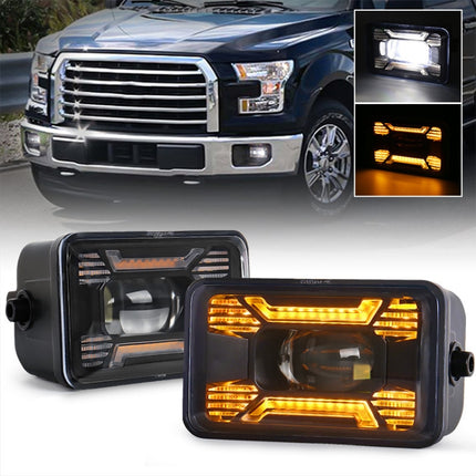 1 Pair Car Special Modified Front Fog Lamp for US Version Ford F150 2015-2016, For Ford F150 2015-2016