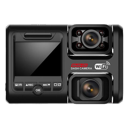 Z30 WiFi Dual-lens HD 2160P Non-light Night Vision 360-degree Panoramic Driving Recorder, GPS Version, Z30 GPS Version