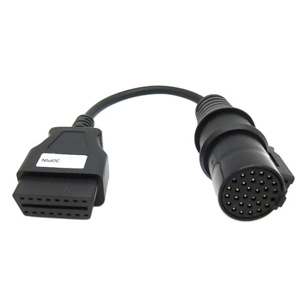 30Pin to 16Pin OBD2 Adapter for IVECO, OBD2 Adapter