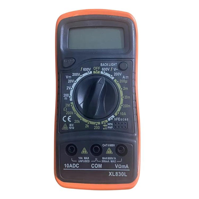 XL830L LCD Backlit Handheld Digital Multimeter