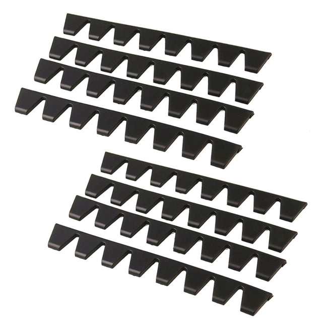 Car Modified Bumper Guard Kit Black, Black