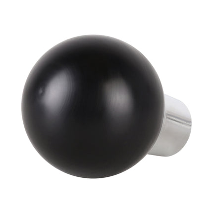 Universal Car Small Round Ball Resin + Carbon Fiber Metal Gear Shift Knob, Small Round Ball (Black), Small Round Ball (White)