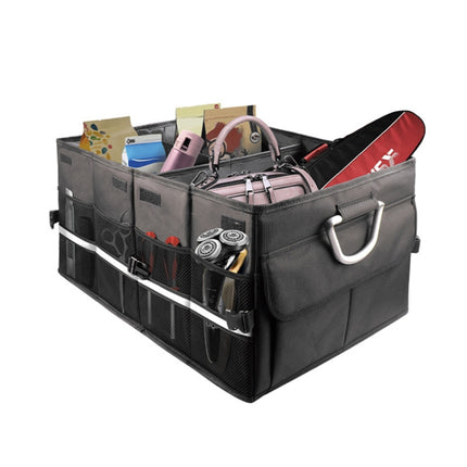 Soft Middle Partition Car Trunk Foldable Storage Box, Size: 58 x 40 x 30cm, Soft Middle Partition