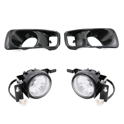 1 Pair Car Modified Front Fog Light for Honda Civic 1999-2000, For Honda Civic 1999-2000 (White Light), For Honda Civic 1999-2000 (Yellow Light)