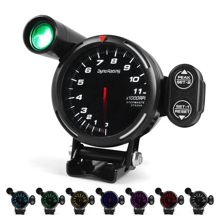 80mm Car Modified LED Tachometer with Self-check Function, Tachometer
