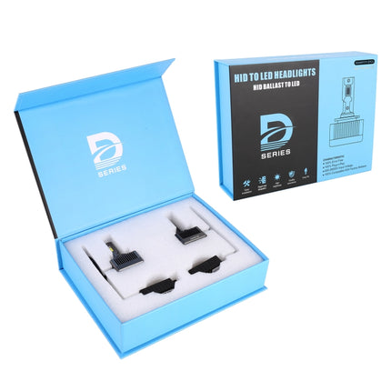 1 Pair D Series D1S Car HID Ballast to LED Headlight DC12V / 35W / 6000K / 5000LM, D1S